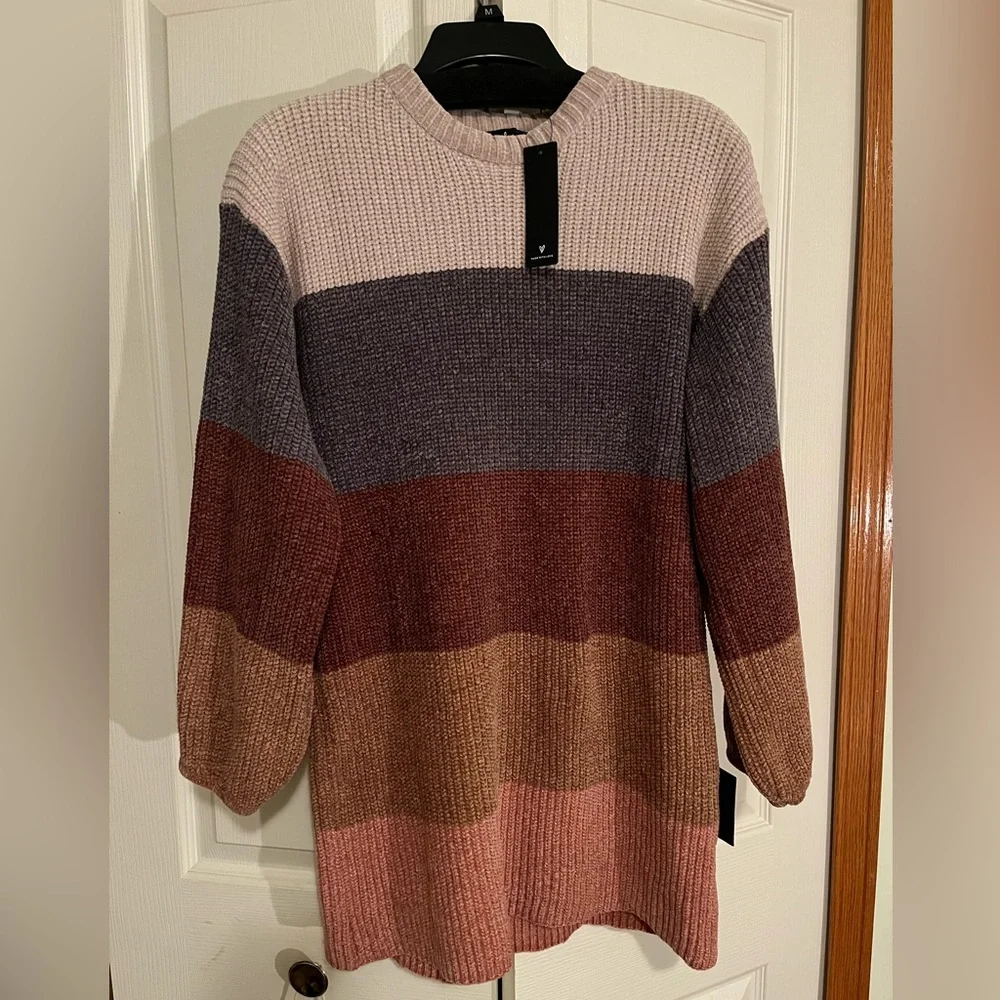 Striped sweater dress Lulus - Picture 2 of 4